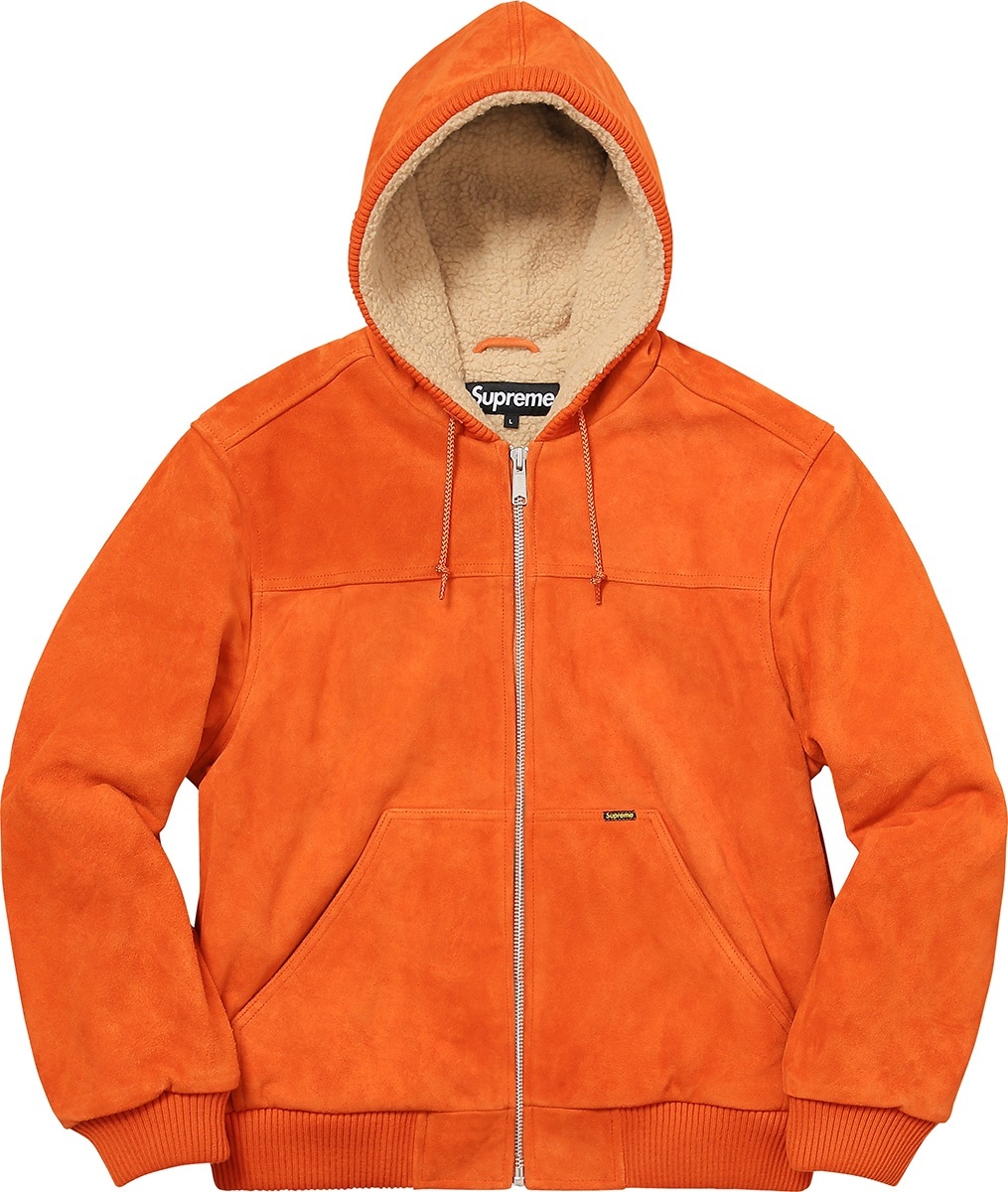 Hooded Suede Work Jacket view 10